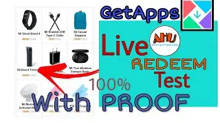 GetApps Live Redeem trimmer || 💯 With Proof || Ab Hogi Unboxing