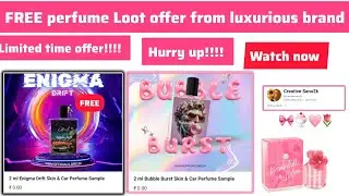 Free perfume loot offer video | limited time offer || #shortsfeed #trending #viral