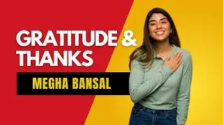 Gratitude & Thanks #NRI Megha Bansal for her testimonial. #trusted #follow #like #share
