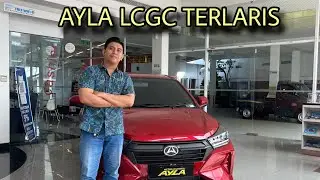 Review Singkat Unit ALL NEW AYLA 1.2 R CVT warna Ruby Red 