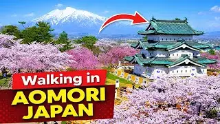 Walking in Aomori, Japan - Quiet Streets & Northern Scenery