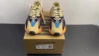 PK God Yeezy 700 Enflame Amber 0297 with real materials ready to ship from cssfactory.ru