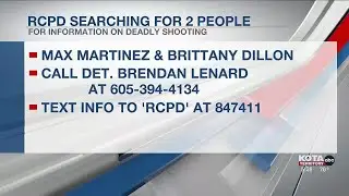 Rapid City police seek two people in relation to shooting death of Monte Gakin