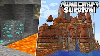 Let's Play Minecraft 1.16 Survival : The MASSIVE Mining Adventure!