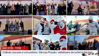 Colinde, bucurie și comunitate: Săniuța Moșului, sărbătoare de suflet la Săcălaz