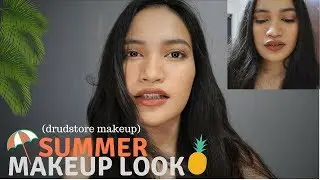 EVERYDAY summer makeup look!(drugstore makeup)| Philippines