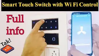 smart touch switch board for automation full tutorial in hindi | smart touch switch installation