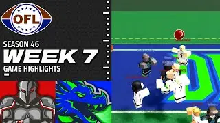 OFL S46 Week 7 | Empire State Sentinels vs Dresden Dragons | Roblox Football Highlights