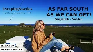 RV Family life in SWEDEN! As far south as we can get! EscapingSwedes Video 19