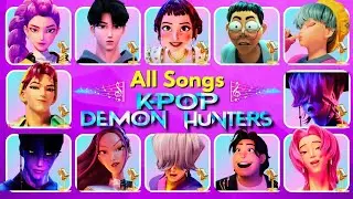 Guess KPop Demon Hunters Songs 🎶& Character By Their Voice🤔-Ultimate Kpop Quiz-Huntrix,Saja Boys 🤩❤️