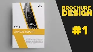 #1 how to design brochure in photoshop cs6  Brochure  DataSheet Design Tutorial