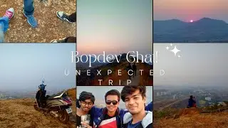 Unexpected Friends Trip to Bopdev Ghat! Sunset Point 🌄 @ArtHype_hr