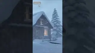 Relaxing Snowstorm 🌨️ Sounds of Rain, Snow, and Cozy Wind | Winter Atmosphere