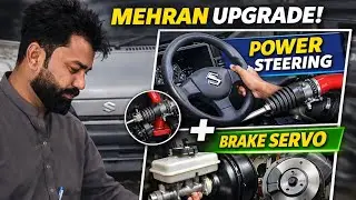 Suzuki Mehran Power Steering & Brake Servo Installation | Soft Brakes & Smooth Steering Upgrade