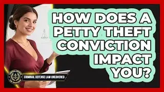 How Does a Petty Theft Conviction Impact You?