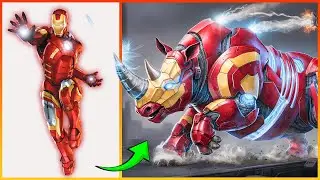 Superheroes as Rhinos 🦏: Marvel & DC&rsquo;s Epic Animal Transformation 💥