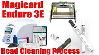 Magicard Endure 3E| Head Cleaning | Pen Head clean| Support| Royal Digital Service| Maintenance|