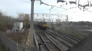 ecs class47 form worcester to carforth  and cod 5Z29