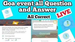 Google pay go india Goa event all Question and answers | go india Goa event | go india Goa quiz