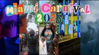 MIAMI CARNIVAL 2025 VLOG🇻🇮🇧🇧| first miami carnival went like this.. Ramajay Mas, SSS BLUE, and more!