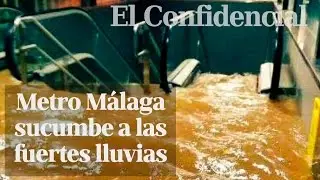 Lluvia de críticas contra Metro Málaga tras las inundaciones