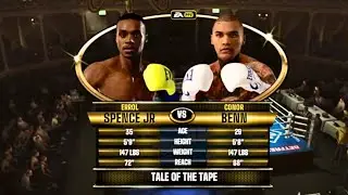 Errol Spence Jr vs Conor Benn FULL FIGHT | Fight Night Forever AI Simulation Gameplay (CPU vs CPU)