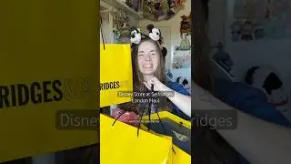 Disney Store Selfridges London haul 🐭 #disneystoreatselfridges #disneystoreuk #disneyuk