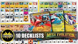 Decklists For EVERY New Mega Evolution Card (Pokemon TCG)