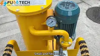 FUOOTECH PO-40 (40 L/min) Portable Oil Filter Pump Unit