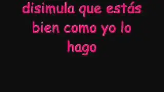 mi soledad y yo - alejandro sanz  con letra