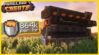 The FASTEST lava generation method in Create!