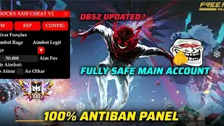 Free Fire Antiban Panel ☠️ Location + Aimbot Injector 🔥 |  Antiban All Rank Working | OB52 Updated☠️