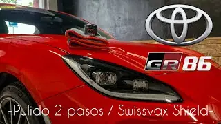 ⚫️🔴 Toyota GR86 + Swissvax Shield 🔴⚫️ ▪️Pulido 2 pasos + encerado▪️ #toyotagr86 #detailingbarcelona
