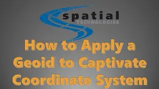 How to apply Geoid Model to Coordinate Systems in Captivate