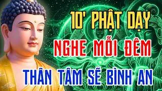 Phật Dạy: Cách Niệm Phật Trước Khi Ngủ - Hết Bệnh, Nghiệp Chướng Hóa Giải | Phật Pháp Tỉnh Giác