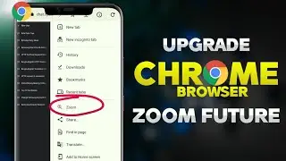 How to Us Chrome Browser Zoom Future [ chrome browser hidden features]