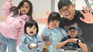 ANDINE & ANDINI MAIN DI SALJU | TRANS SNOW WORLD JUANDA BEKASI