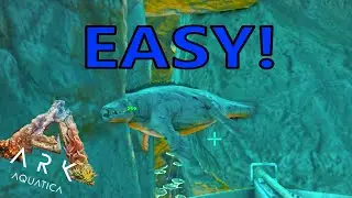 Easy Mosasaur Tame! Ark: Aquatica