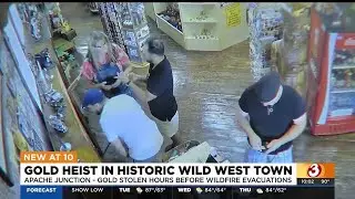 Gold heist in historic wild west town near Apache Junction