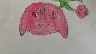 How to draw Cherubi from Pok&eacute;mon