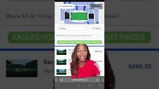 Eagles home opener ticket prices #eagles #philadelphiaeagles #symonewiththesports #flyeaglesfly