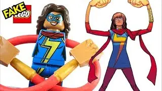 Lego Ms Marvel Khan Unofficial Custom Minifigures By POGO XINH Toys