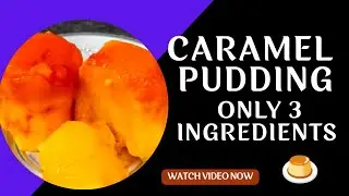 Caramel pudding 🍮 only 3 ingredients  చాలా బాగుంటుంది 