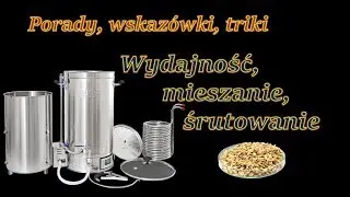Coobra Craftbrewer - wydajność, mieszanie, śrutowanie