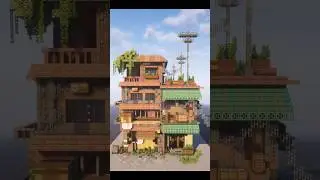Minecraft Rustic Apartment Timelapse #minecrafttimelapse #minecraft #minecraftbuilding