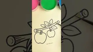 #apple #satisfyingvideo #art #satisfying #sandpainting #asmr