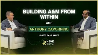 HRI | Speaker Series | Anthony Caporrino | On Building A&M from Within