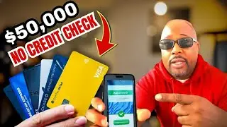 These NEW $50,000 Soft Pull Business Credit Cards Approves Anyone No Hard Inquiry!