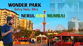 Wonders park Nerul Navi Mumbai || वंडर्स पार्क   #wonderspark #mumbaivlog #youtubeshorts 