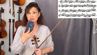 Mazas Violin Etude No.15 (m.1-14) Tutorial | Slow to Fast Practice with Metronome 🎻